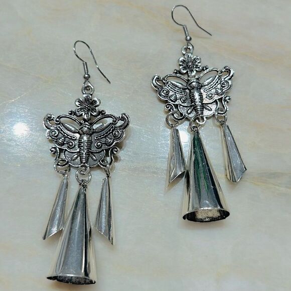 bohemian drop earrings A382 - Picture 2 of 4